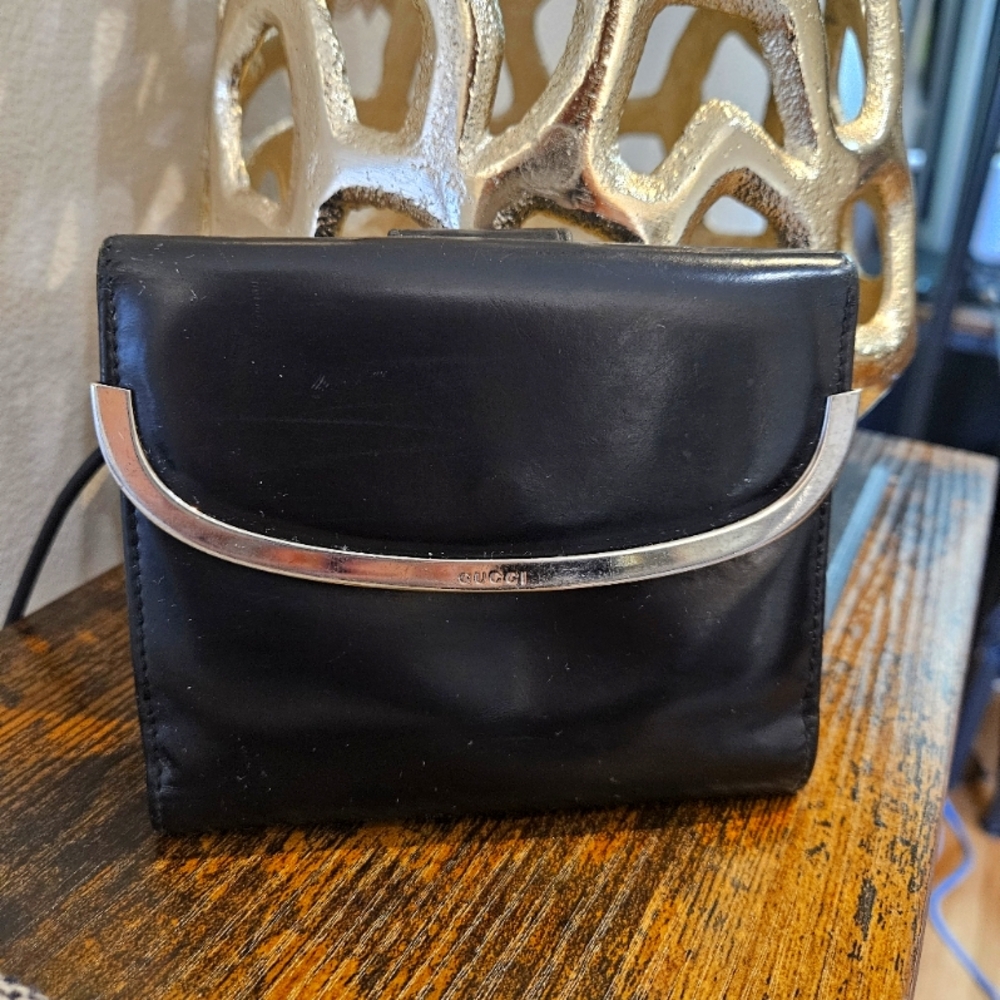 GUCCI Patten Leather Small Wallet